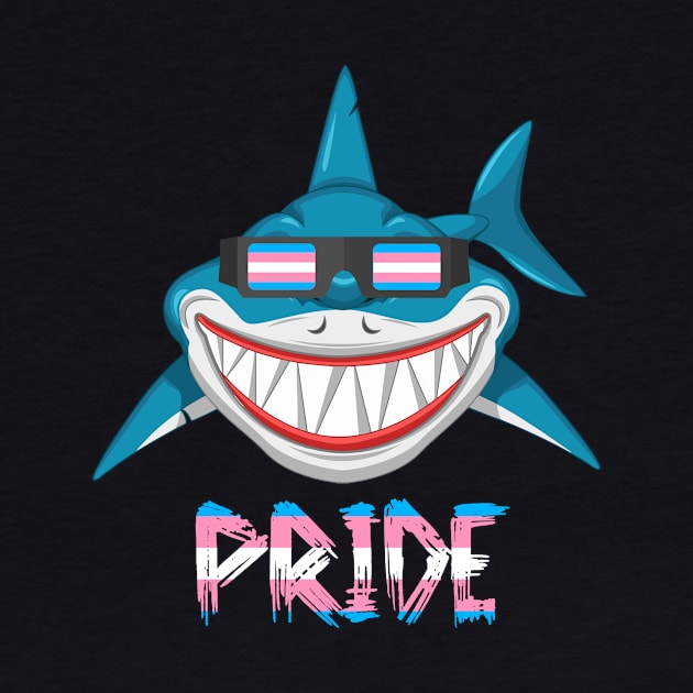 Shark Transgender Flag Lgbt by MarrinerAlex